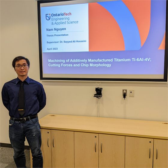 Nam Nguyen MASc Defense, Ontario Tech University, March 2023